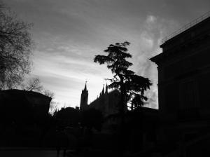 La iglesia de Los Jerónimos, en Madrid