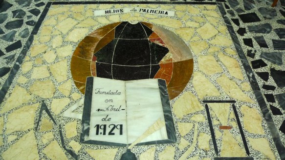 Mosaico conservado en la Sociedad de Hijos de Palmeira.