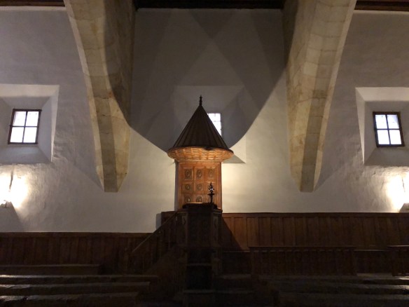 Cátedra de fray Luis de León en Salamanca.