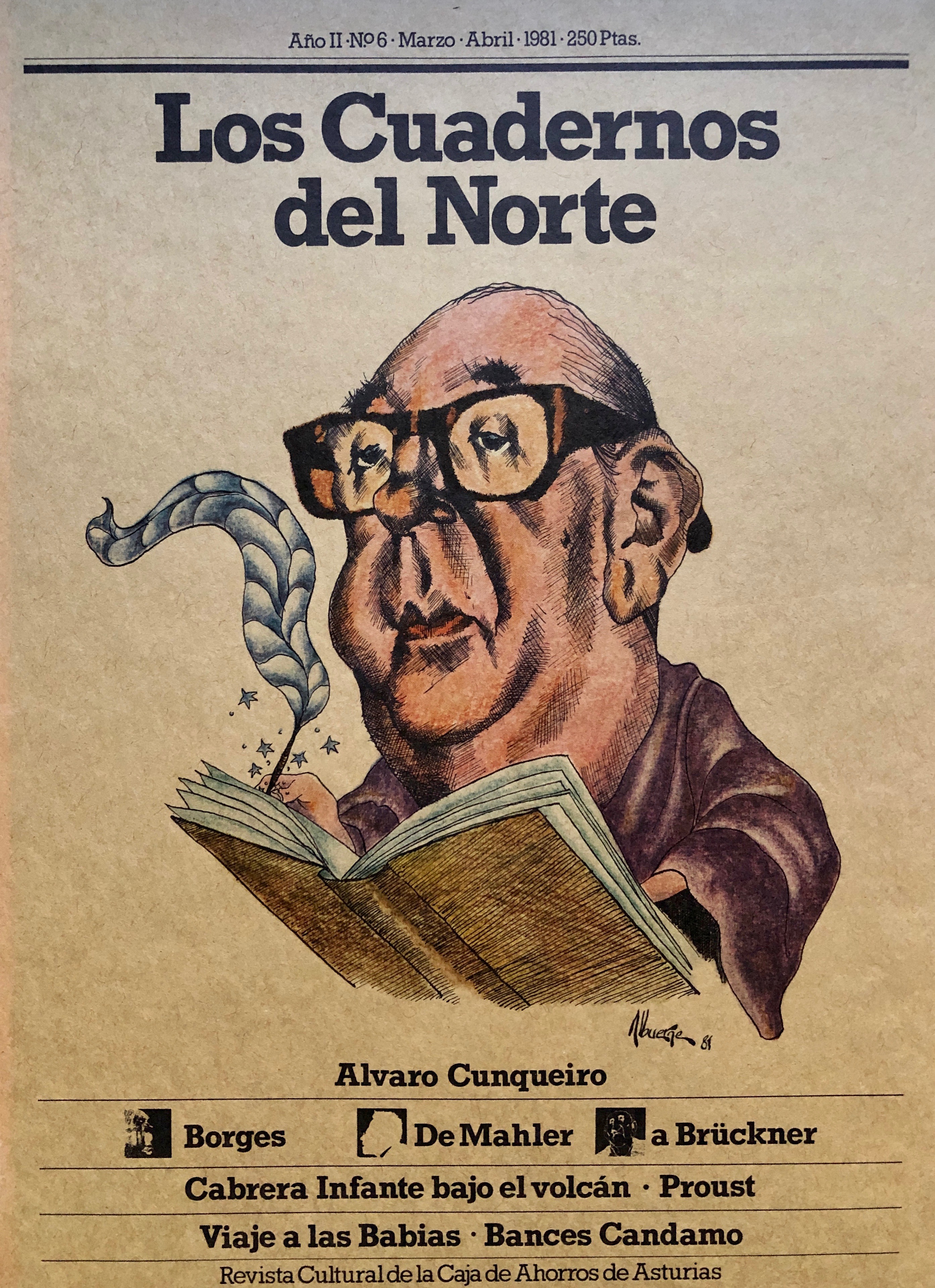 Homenaje a Cunqueiro en «Los Cuadernos del Norte»